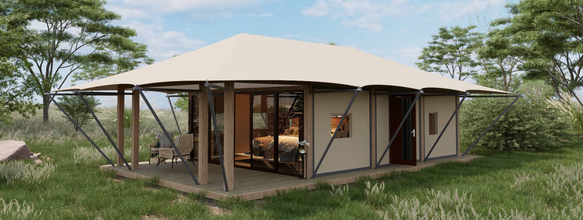 盘山县户外酒店帐篷厂家